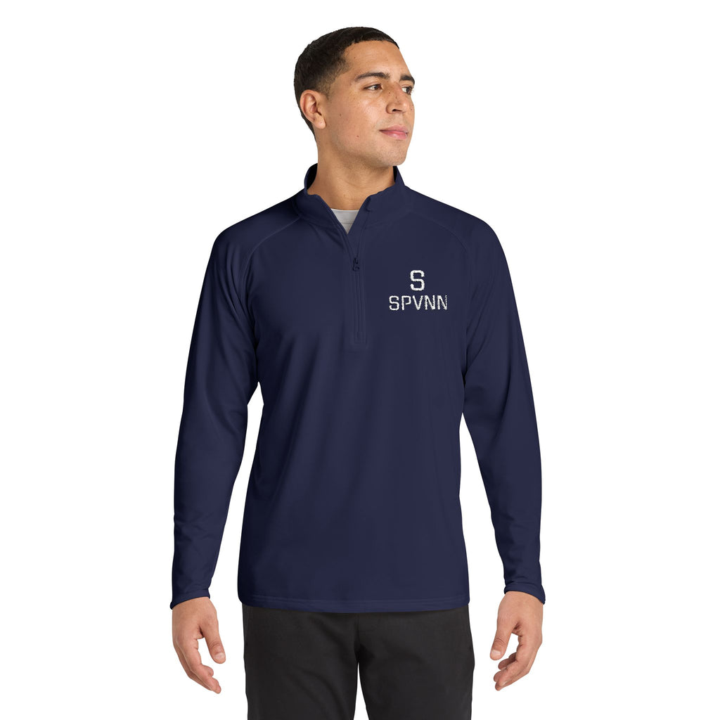 Men's Sport-Wick® Stretch Quarter-Zip Pullover (Embroidery)
