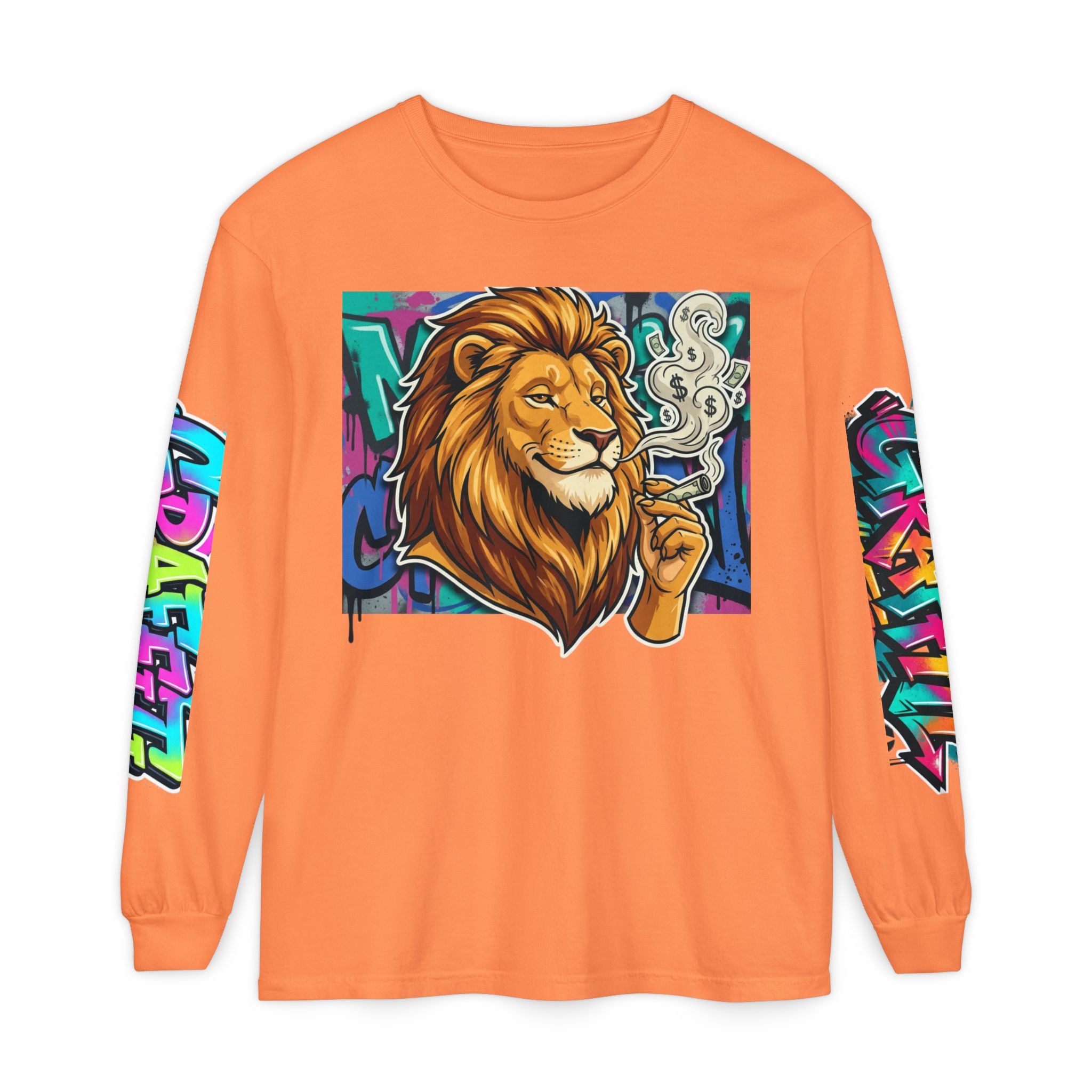 SPVNN Lion Graffiti Long Sleeve — King City Streetwear Tee
