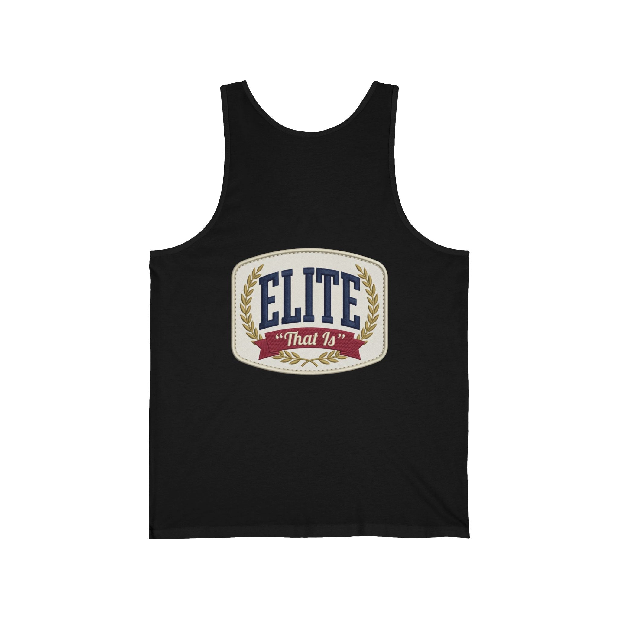 Elite "Built Different" Tank Top — Retro Athletic Graphic Muscle Tank