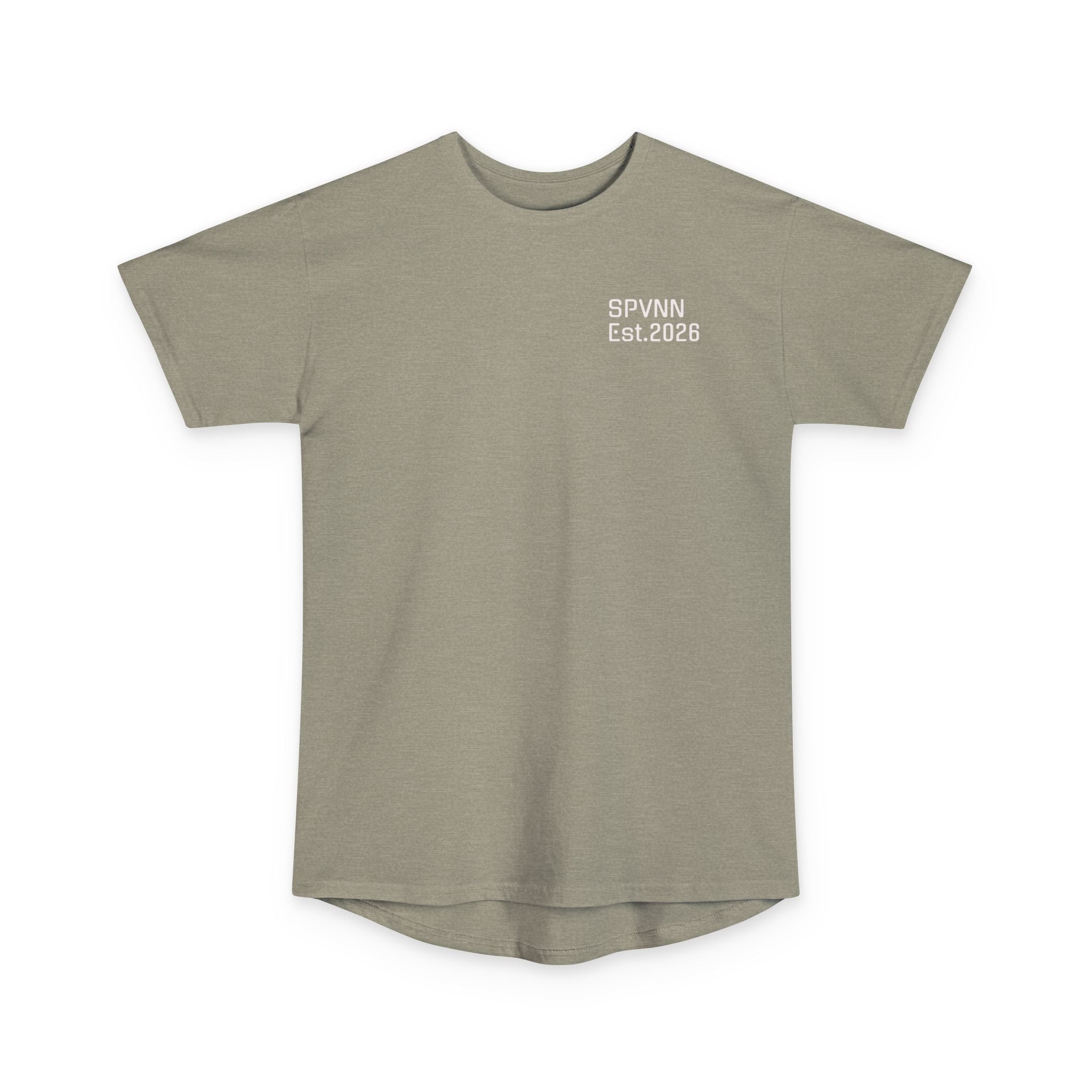 SPVNN Long Body Tee — Built Different Urban Graphic T-Shirt