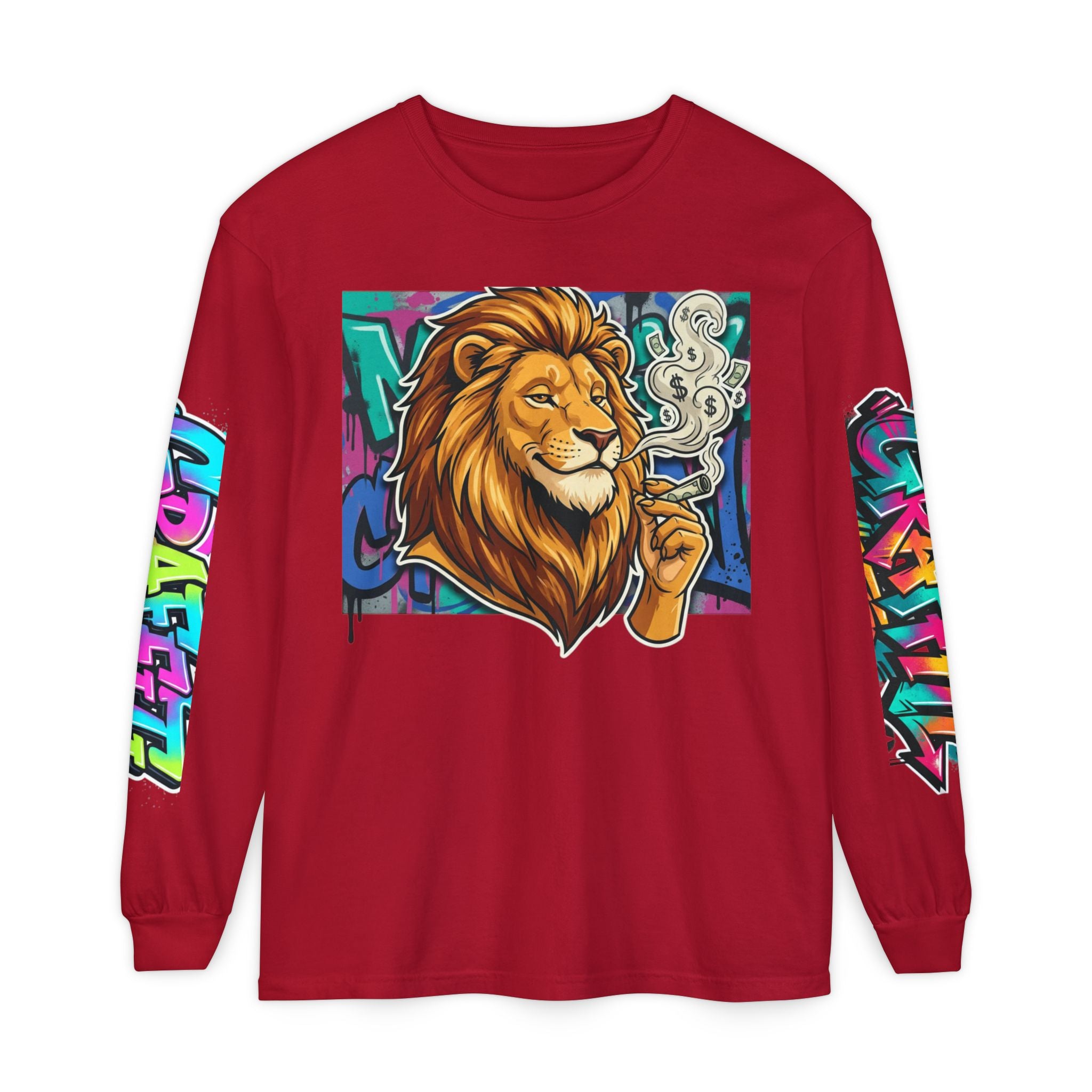 SPVNN Lion Graffiti Long Sleeve — King City Streetwear Tee