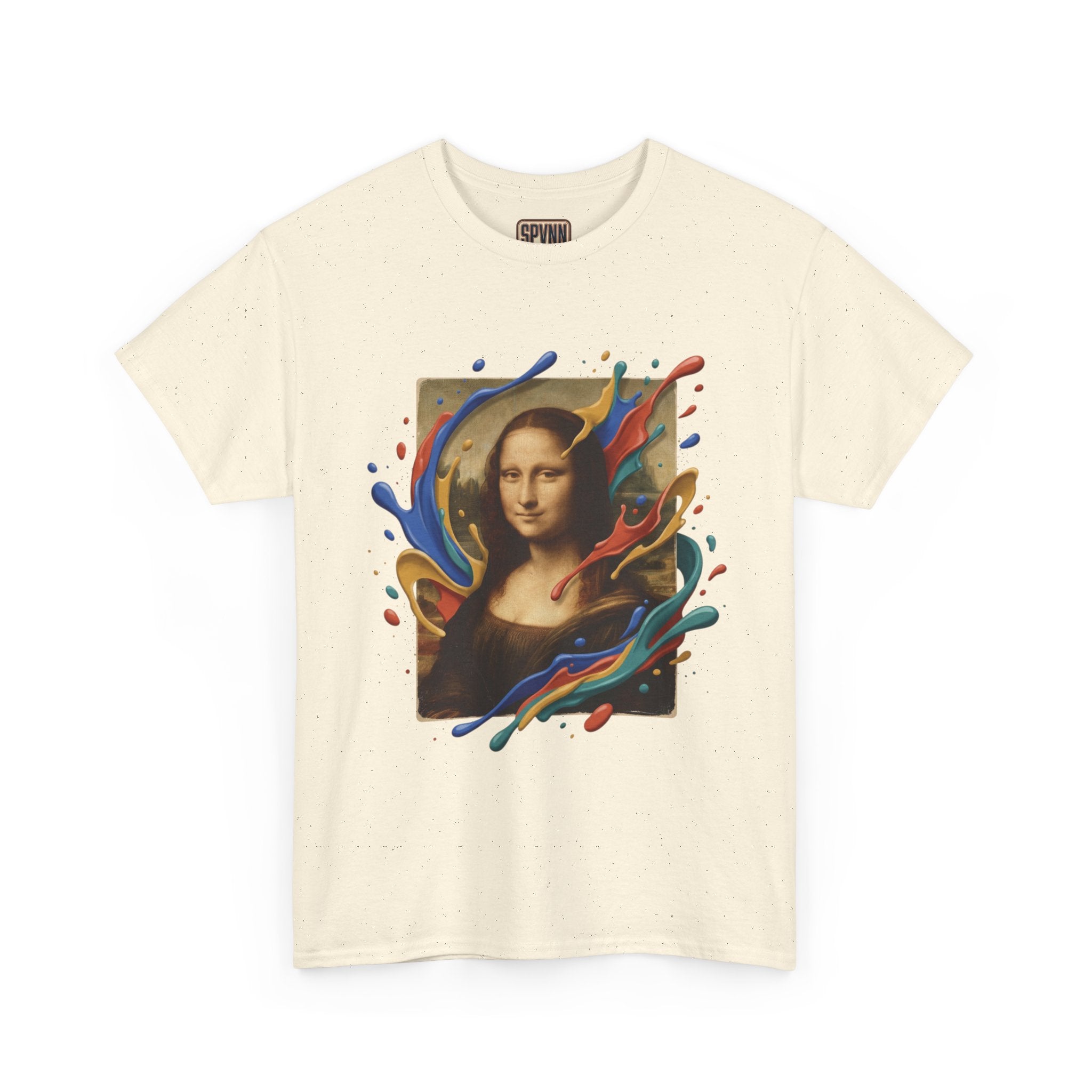 Mona Lisa Splash T‑Shirt — Project Love Graphic Tee