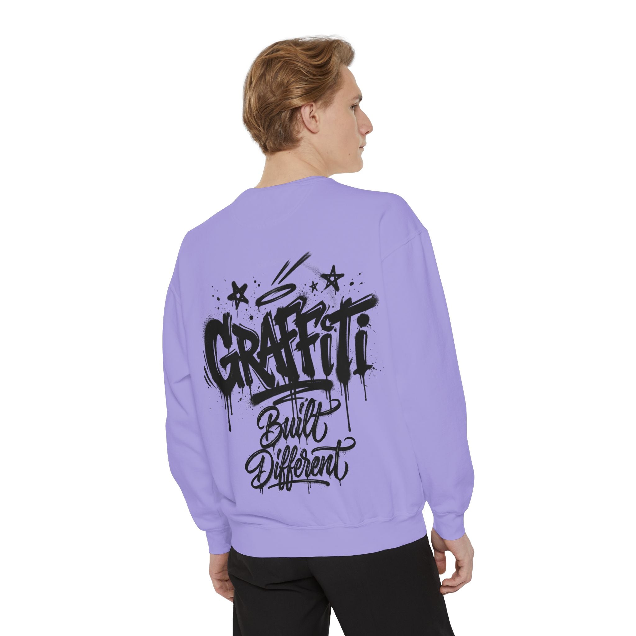 SPVNN Graffiti Lion Crewneck — Built Different Sweatshirt