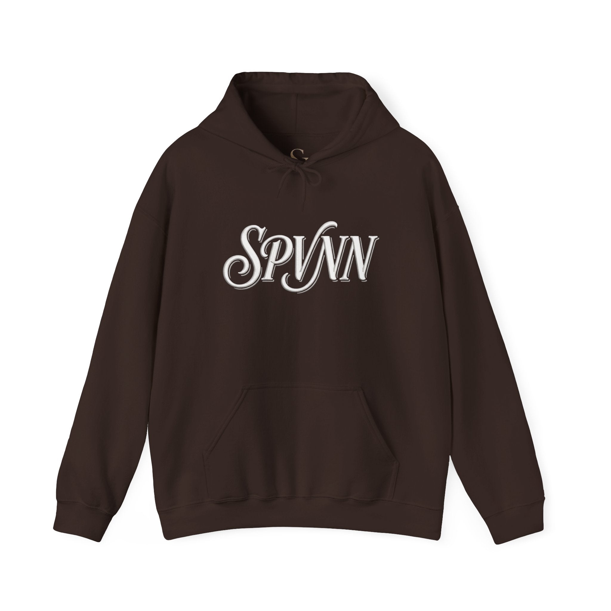 Presence in Motion Hoodie - Minimal Monogram Pullover