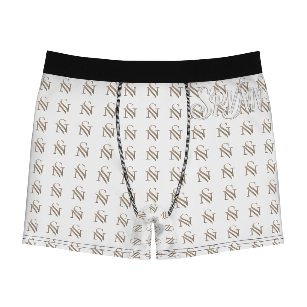 Monogrammed Boxer Briefs — All-Over Logo Men’s Underwear
