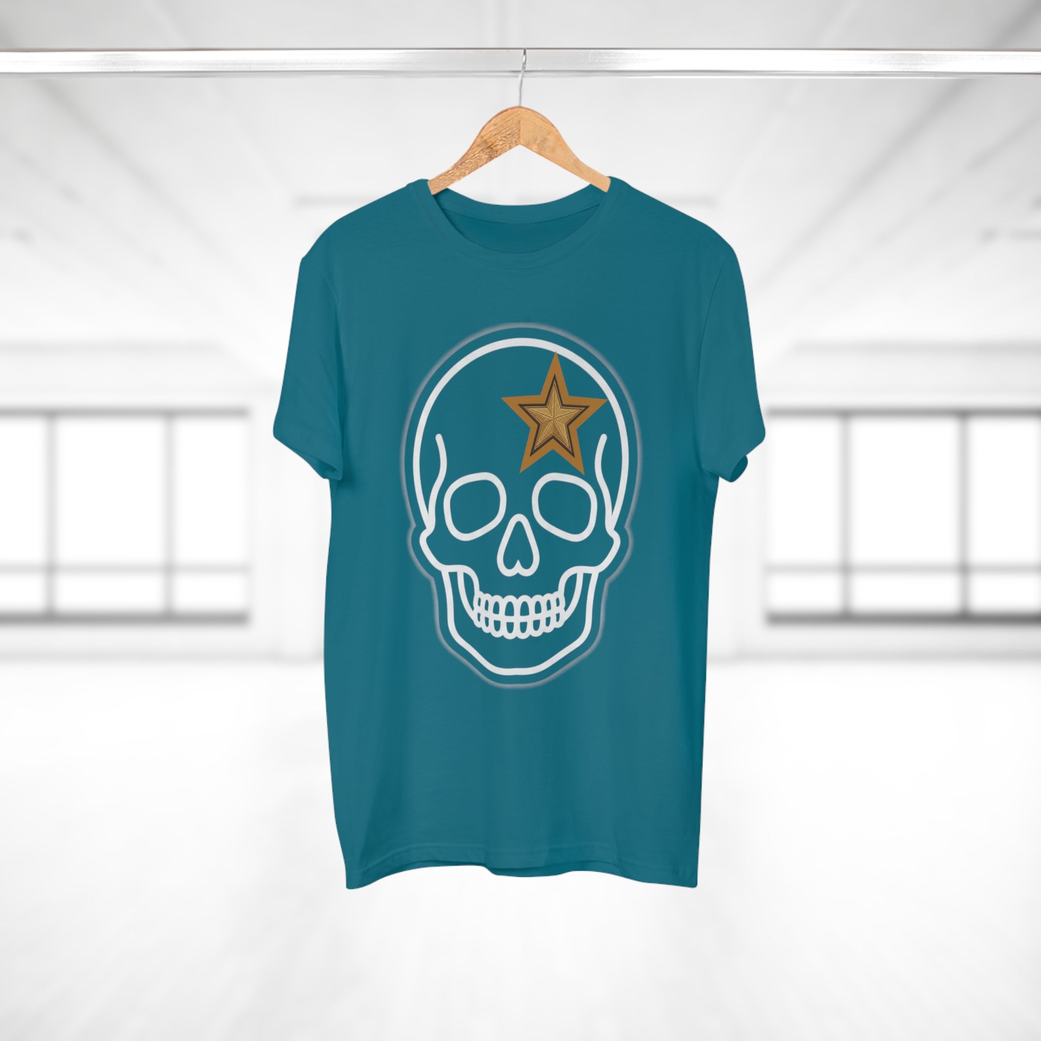 Motorcycle Skull T-Shirt — Vintage Biker Graphic Tee