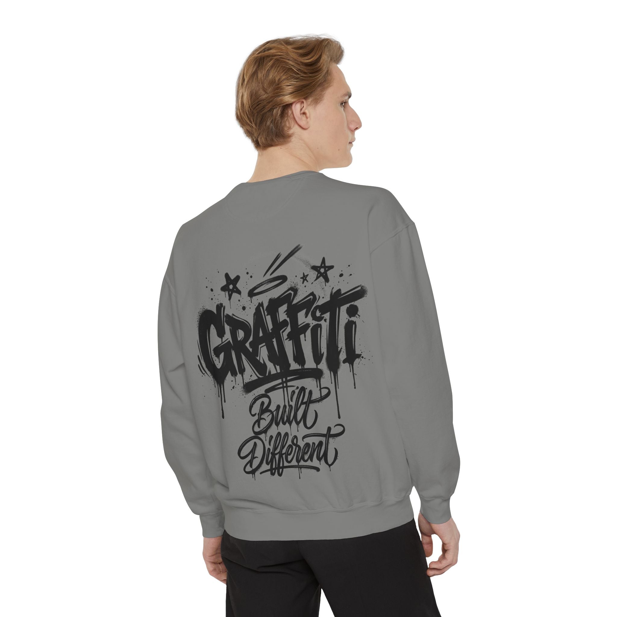 SPVNN Graffiti Lion Crewneck — Built Different Sweatshirt