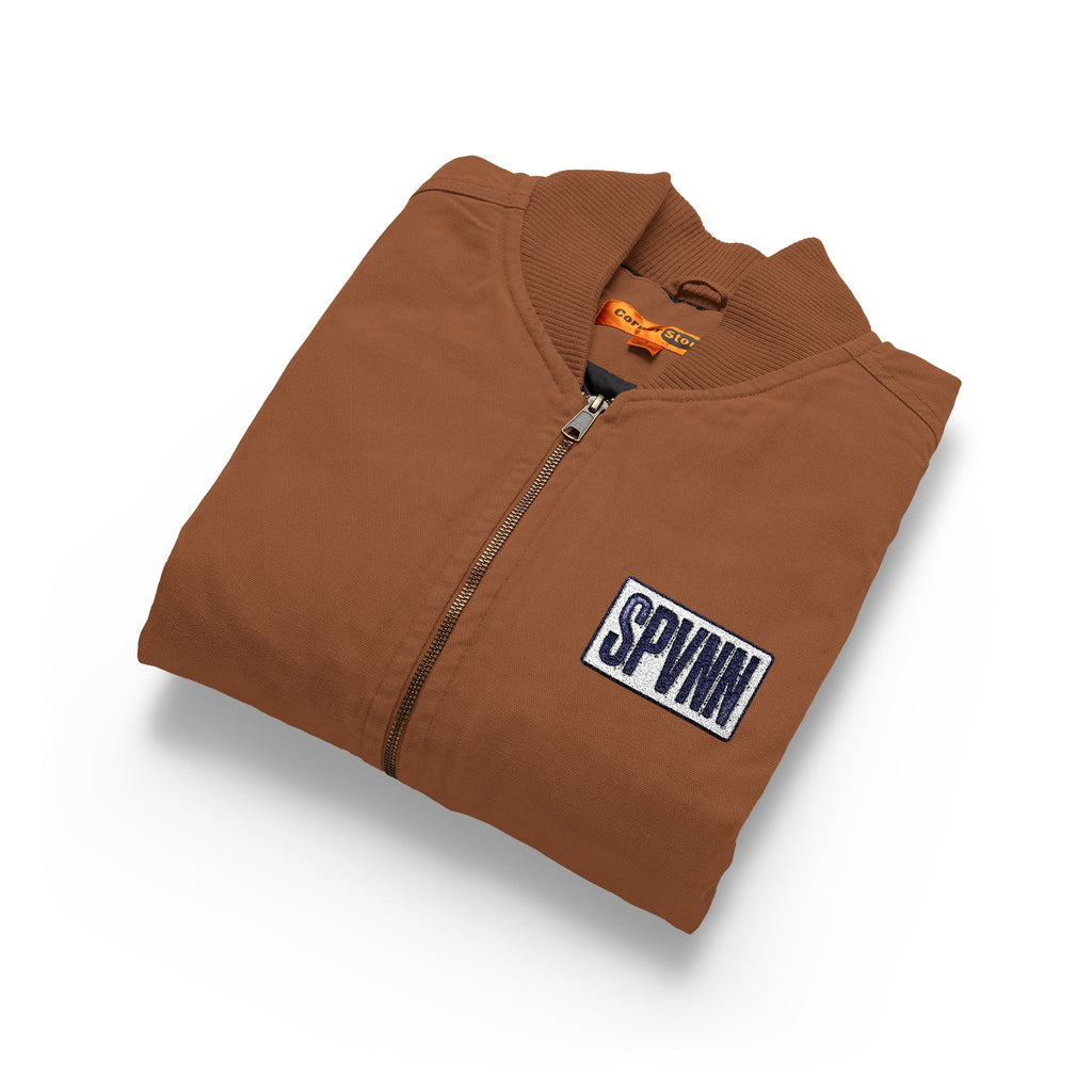 SPVNN Washed Duck Cloth Vest — Embroidered Chest Patch