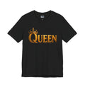 Queen Crown T-Shirt — Gold Royalty Graphic Tee