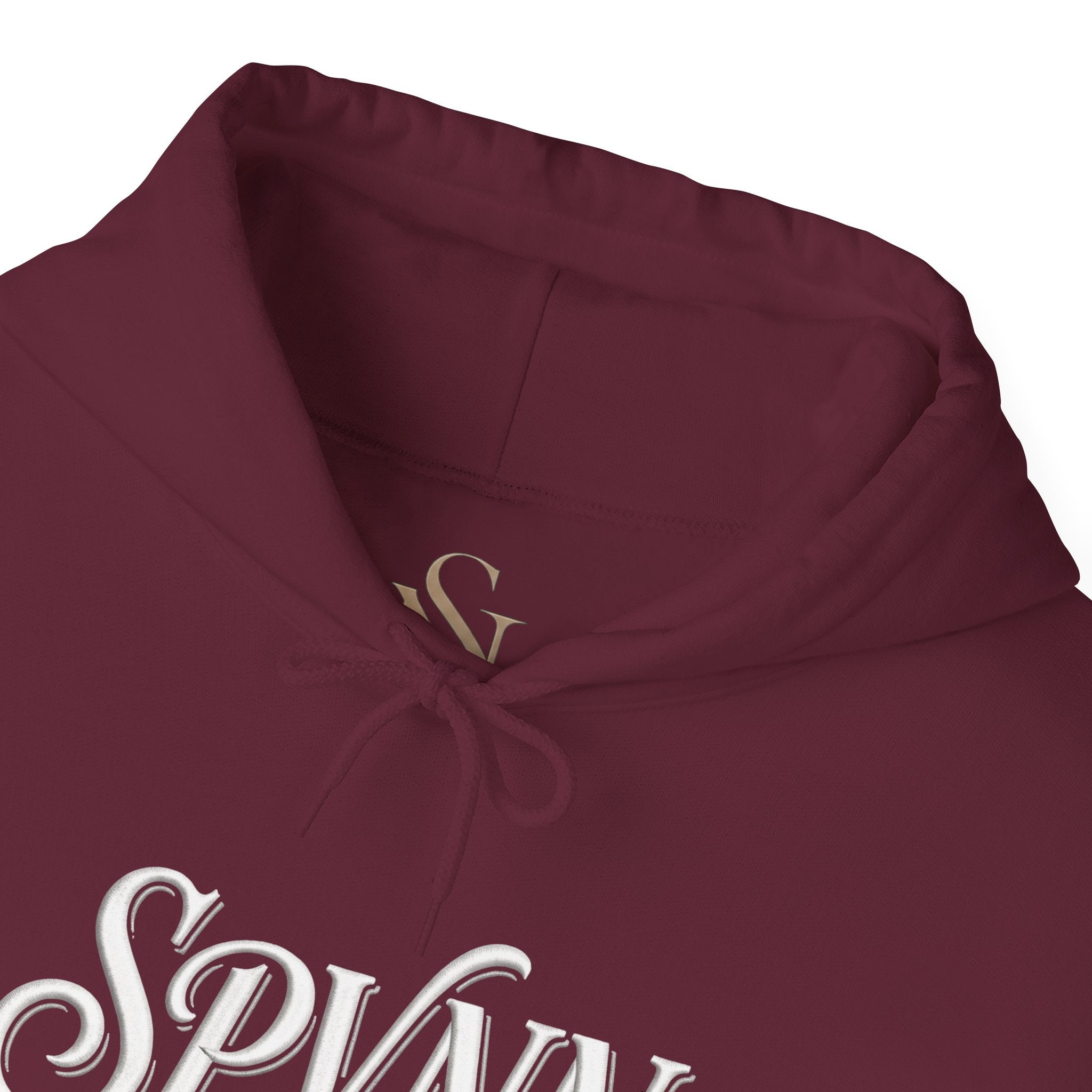 Presence in Motion Hoodie - Minimal Monogram Pullover