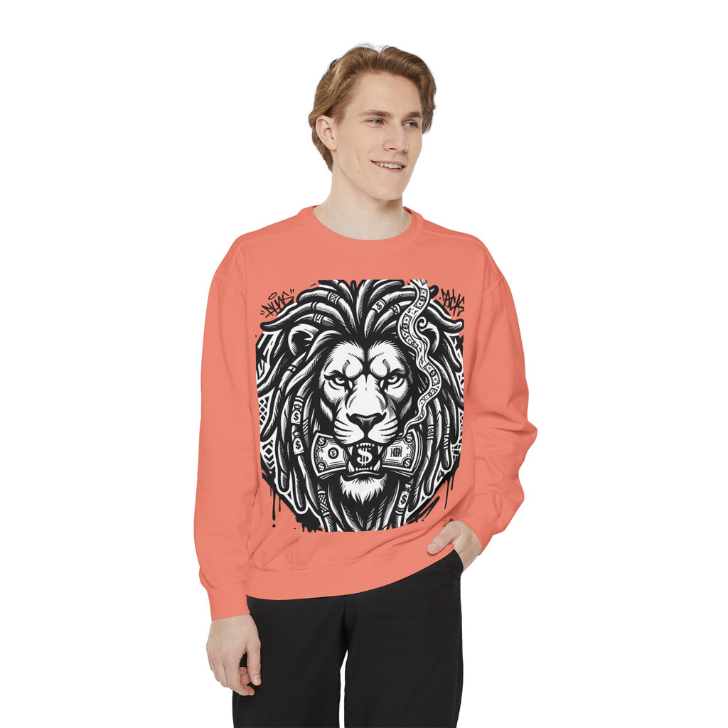 SPVNN Graffiti Lion Crewneck — Built Different Sweatshirt