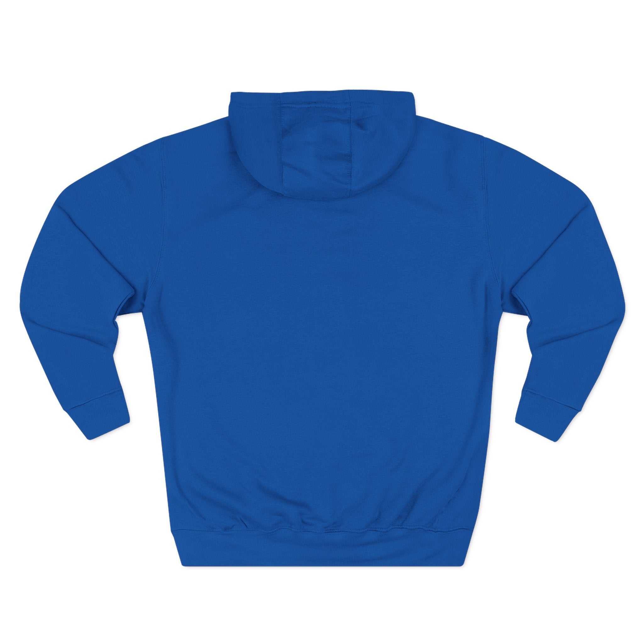 Shark Mini Graphic Hoodie — Tiny Blue Shark Chest Design