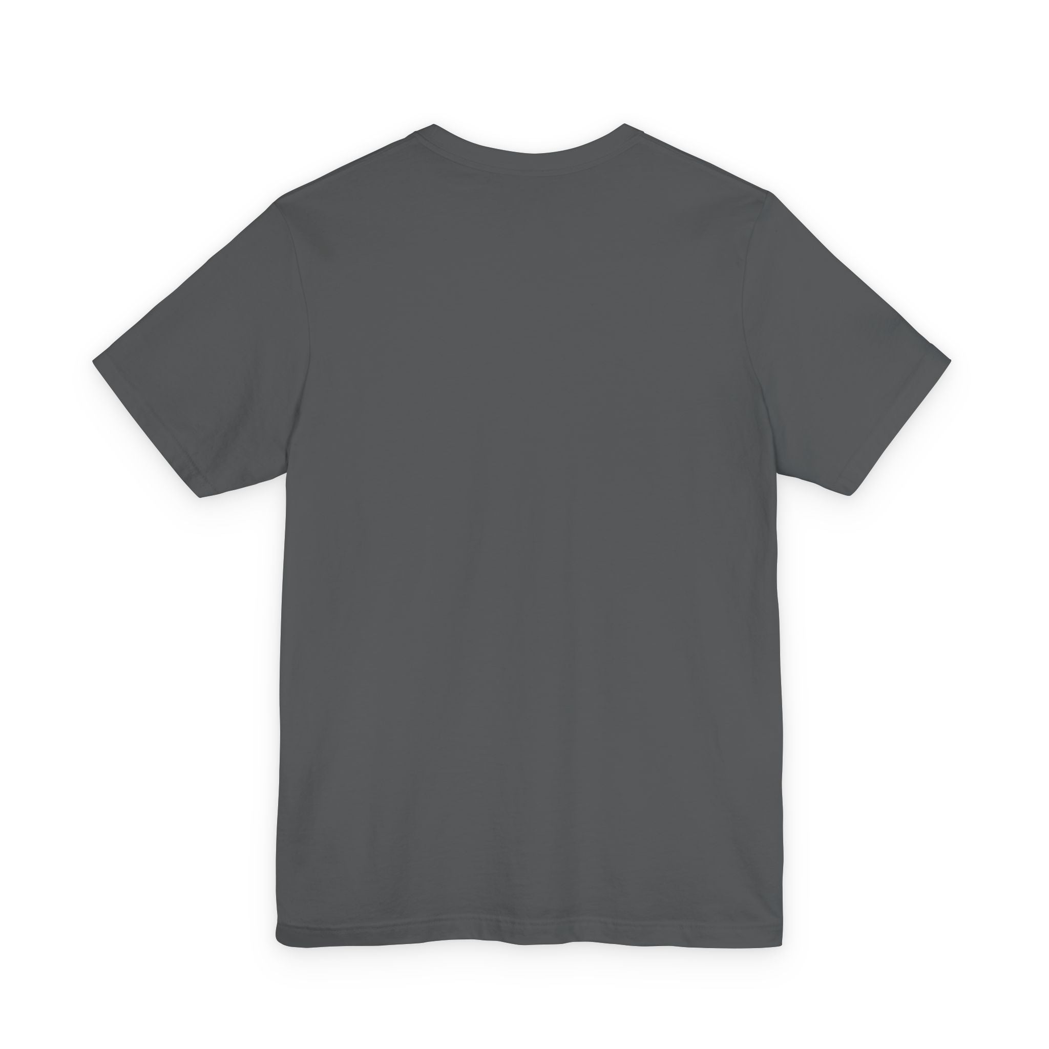 T-Shirt — Minimal Tiny Rose Chest Graphic, Casual Everyday Tee