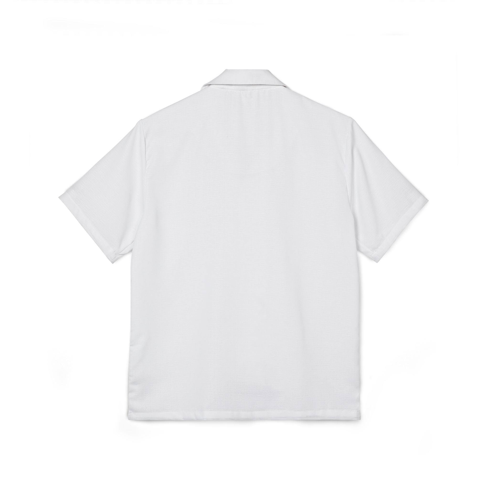 Luxury Crest Hawaiian Camp Shirt — Monogram L & N Short Sleeve Button-Up