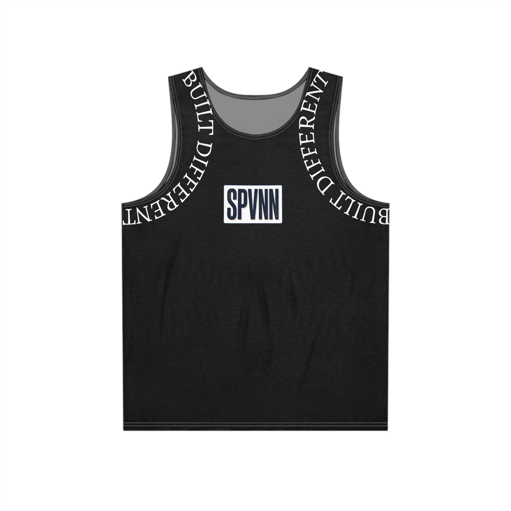 Built Different Men's Tank Top – Motivational Athletic Graphic Tank