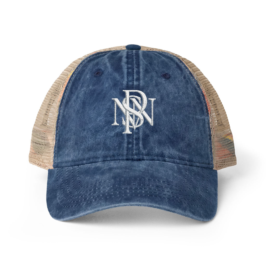 Washed Mesh-Back Cap