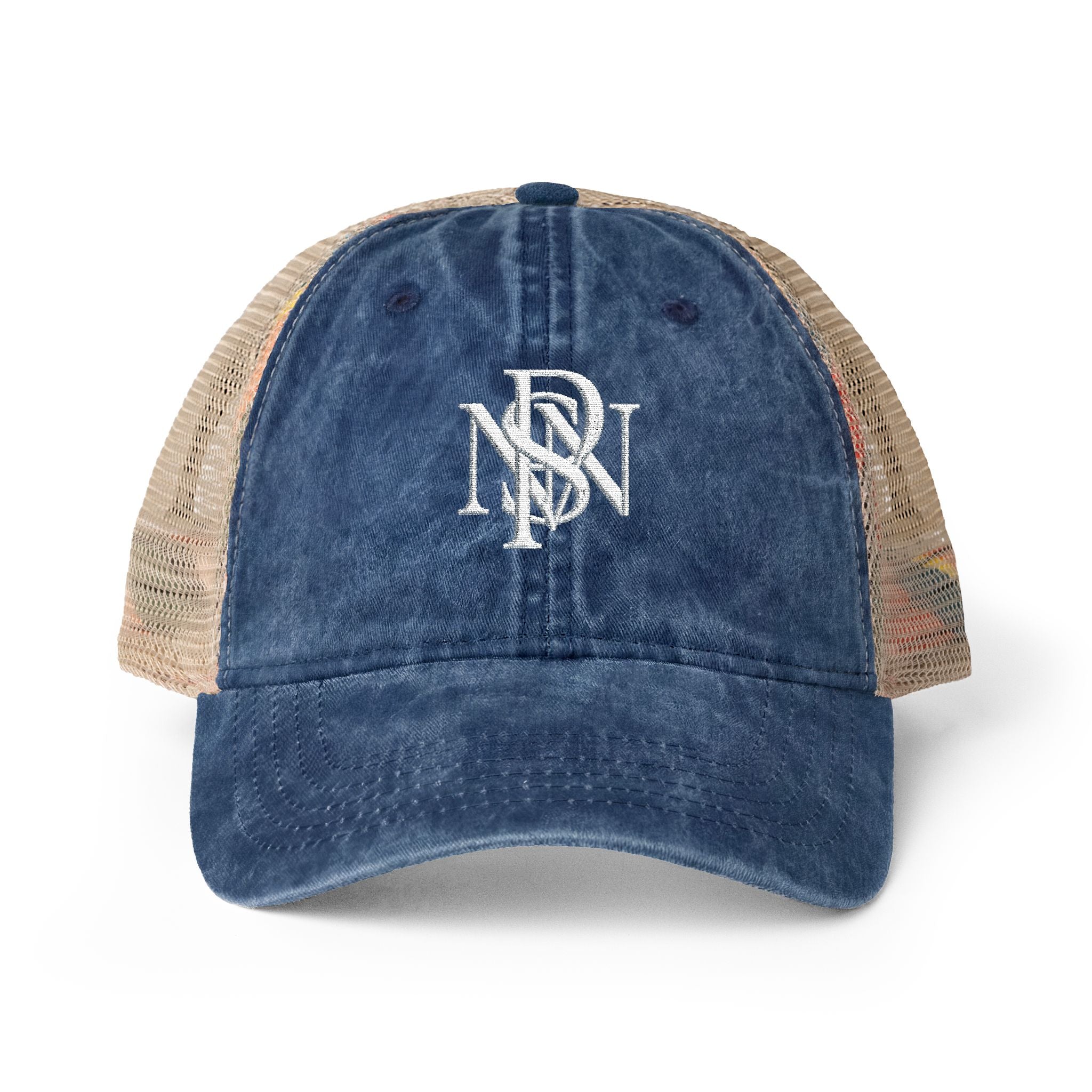 Washed Mesh-Back Cap