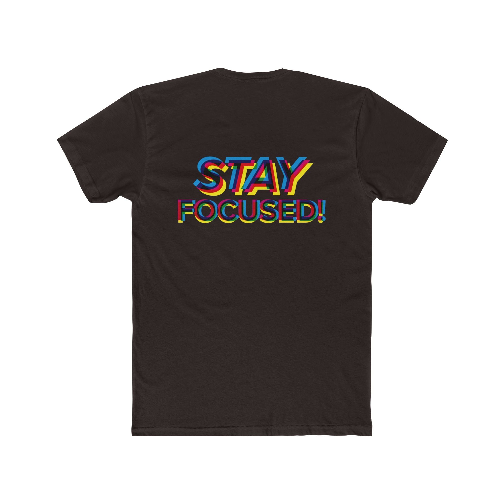 Stay Focused Tee — Retro Graphic Portrait Shirt