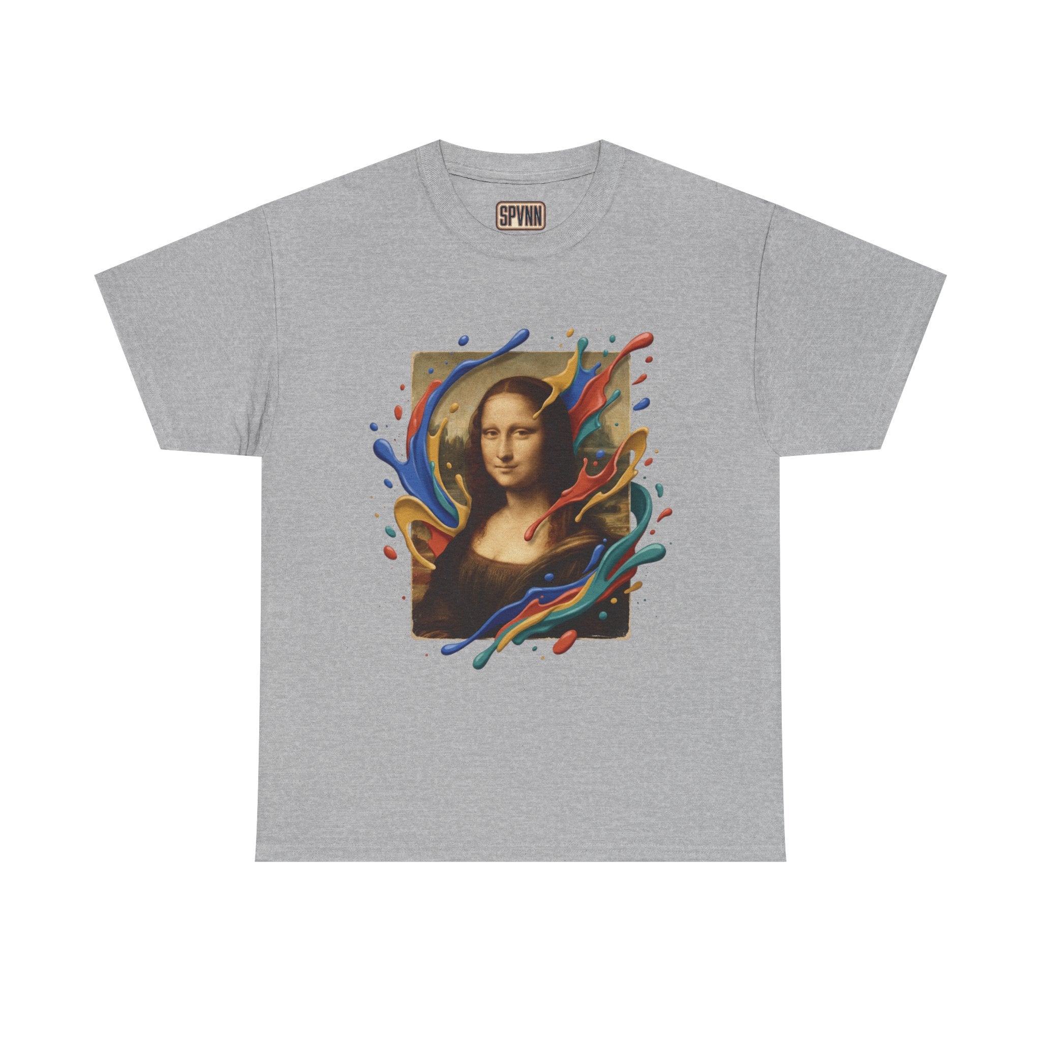 Mona Lisa Splash T‑Shirt — Project Love Graphic Tee