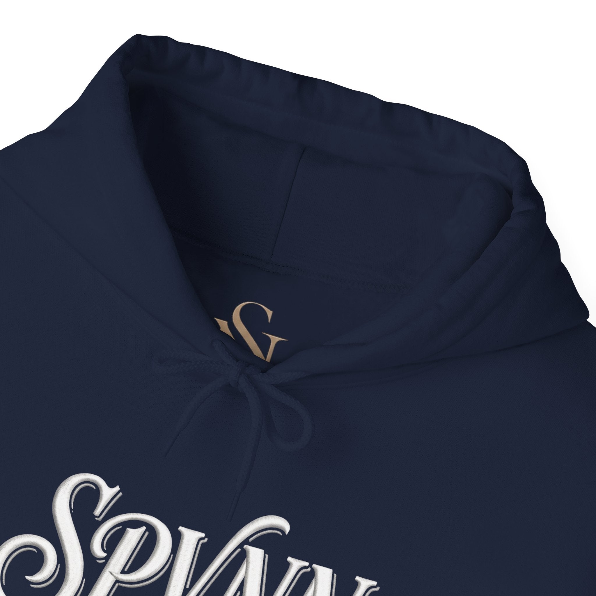 Presence in Motion Hoodie - Minimal Monogram Pullover