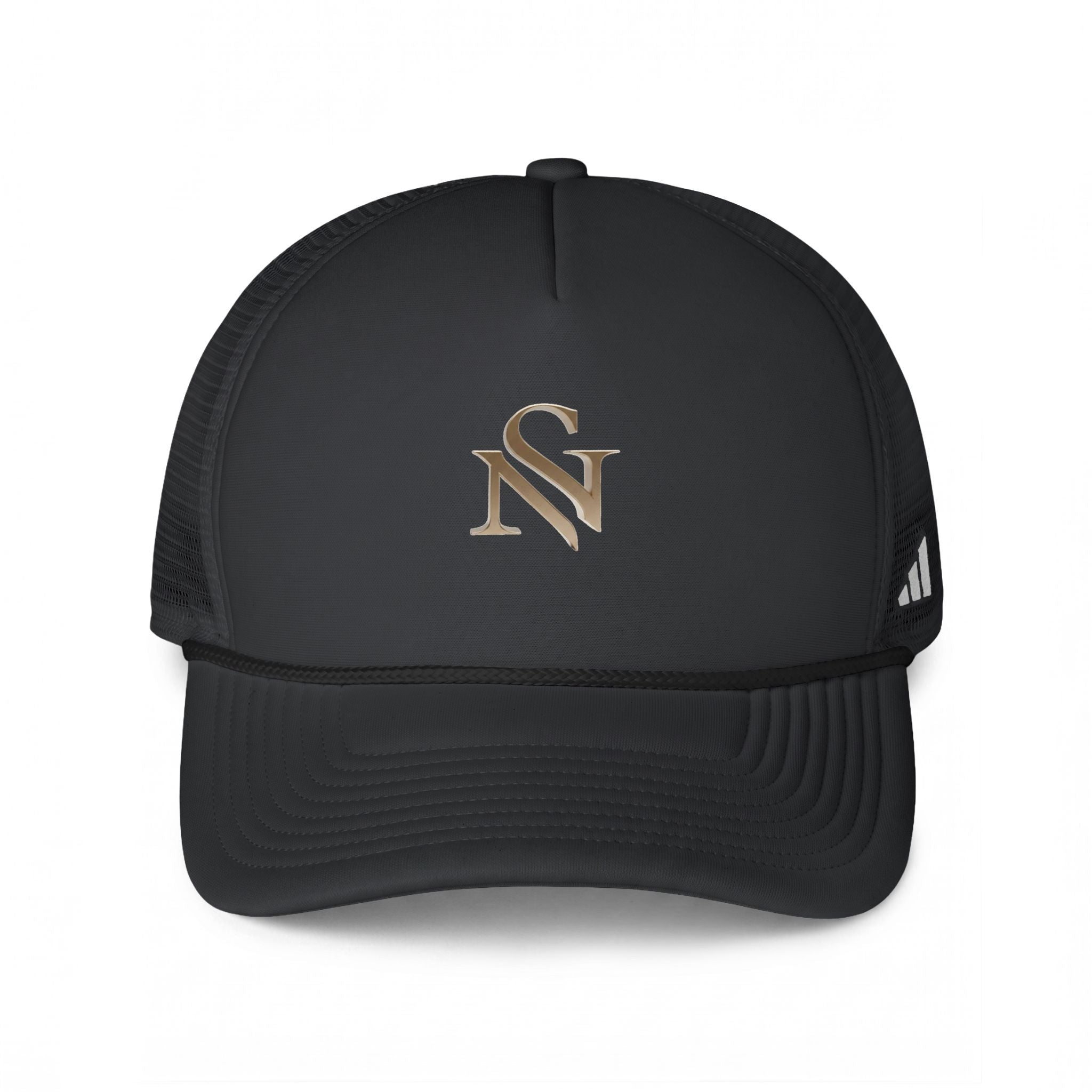 Trucker Cap — Embroidered 'SN' Logo Snapback