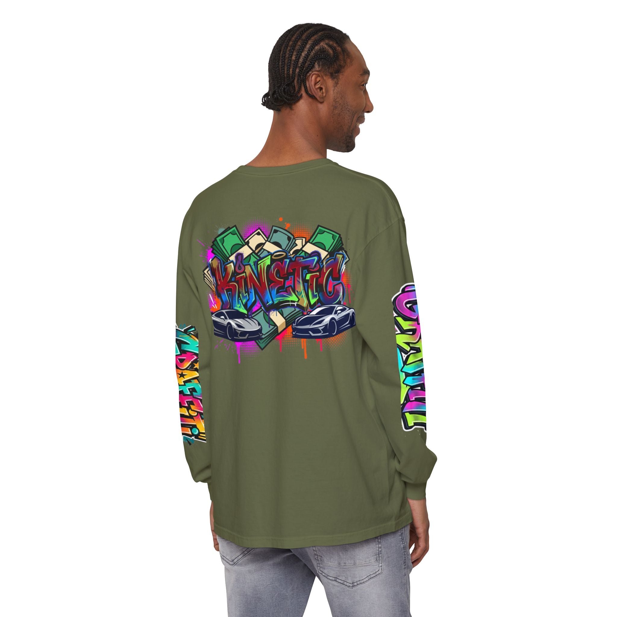 SPVNN Lion Graffiti Long Sleeve — King City Streetwear Tee
