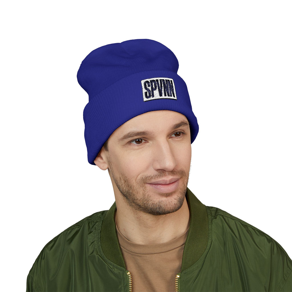 SPVNN Classic Cuffed Beanie — Embroidered Logo Knit Hat