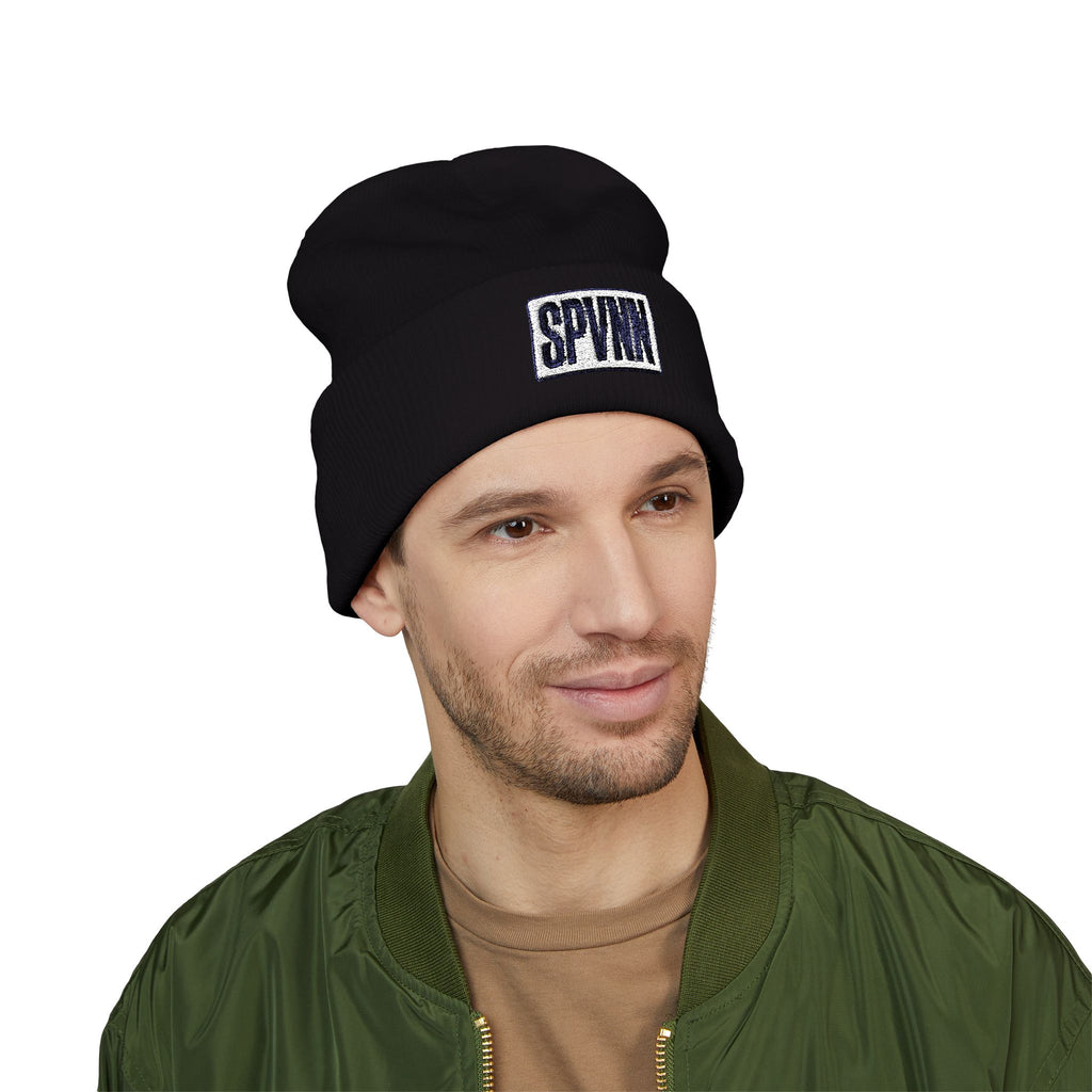 SPVNN Classic Cuffed Beanie — Embroidered Logo Knit Hat