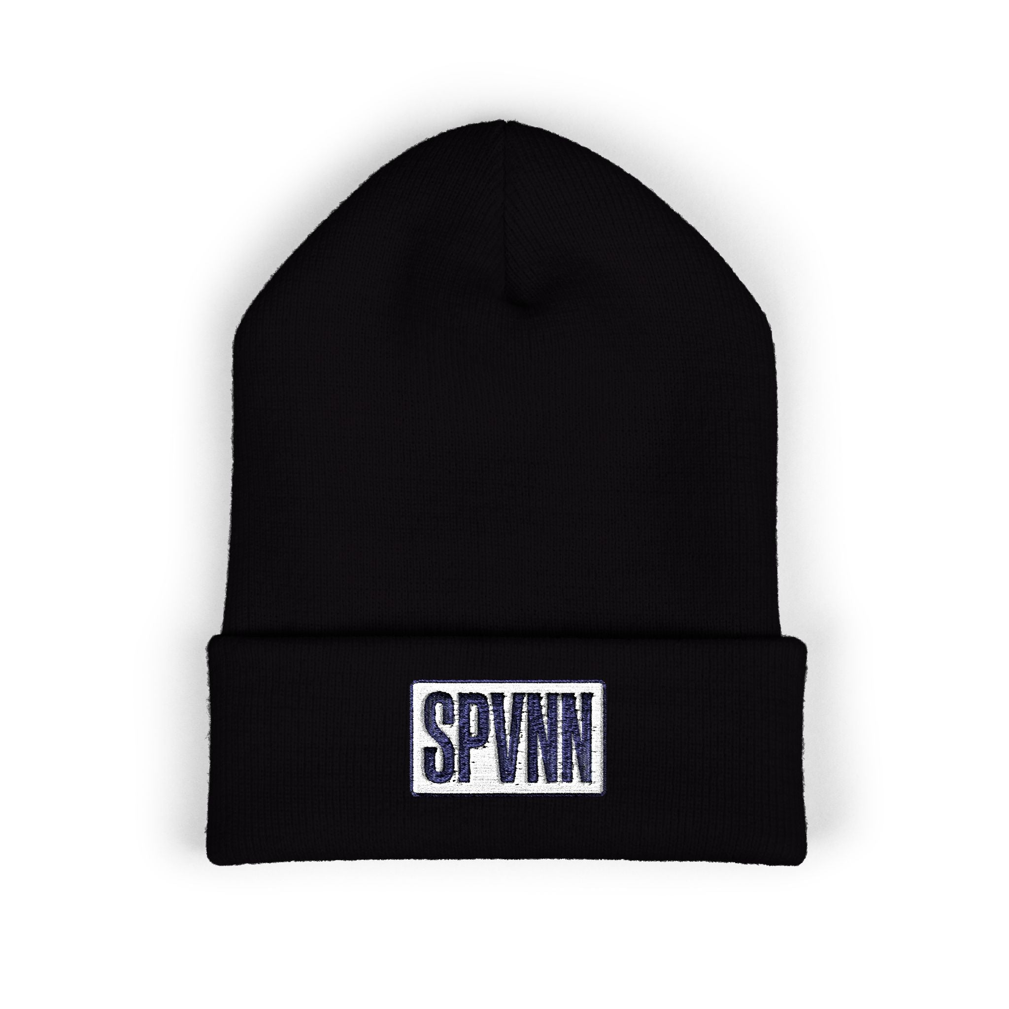SPVNN Classic Cuffed Beanie — Embroidered Logo Knit Hat