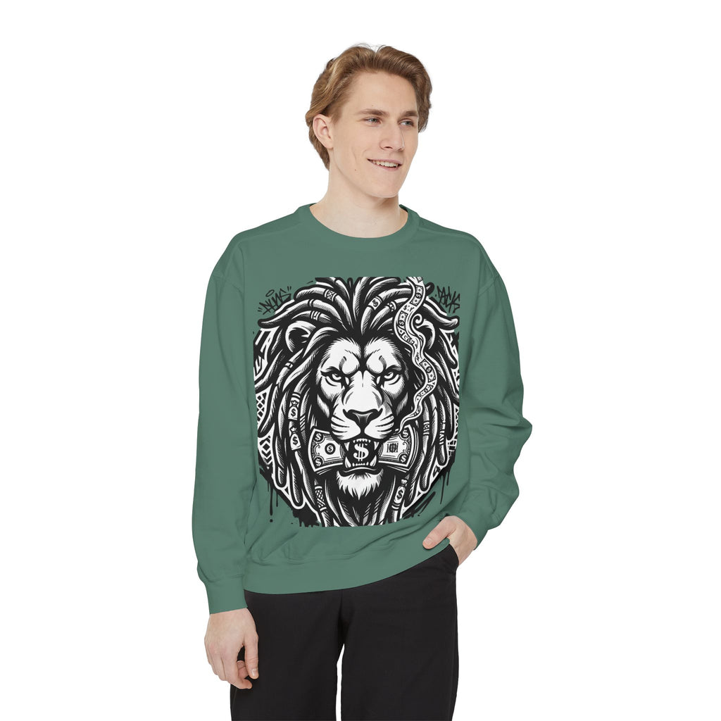 SPVNN Graffiti Lion Crewneck — Built Different Sweatshirt