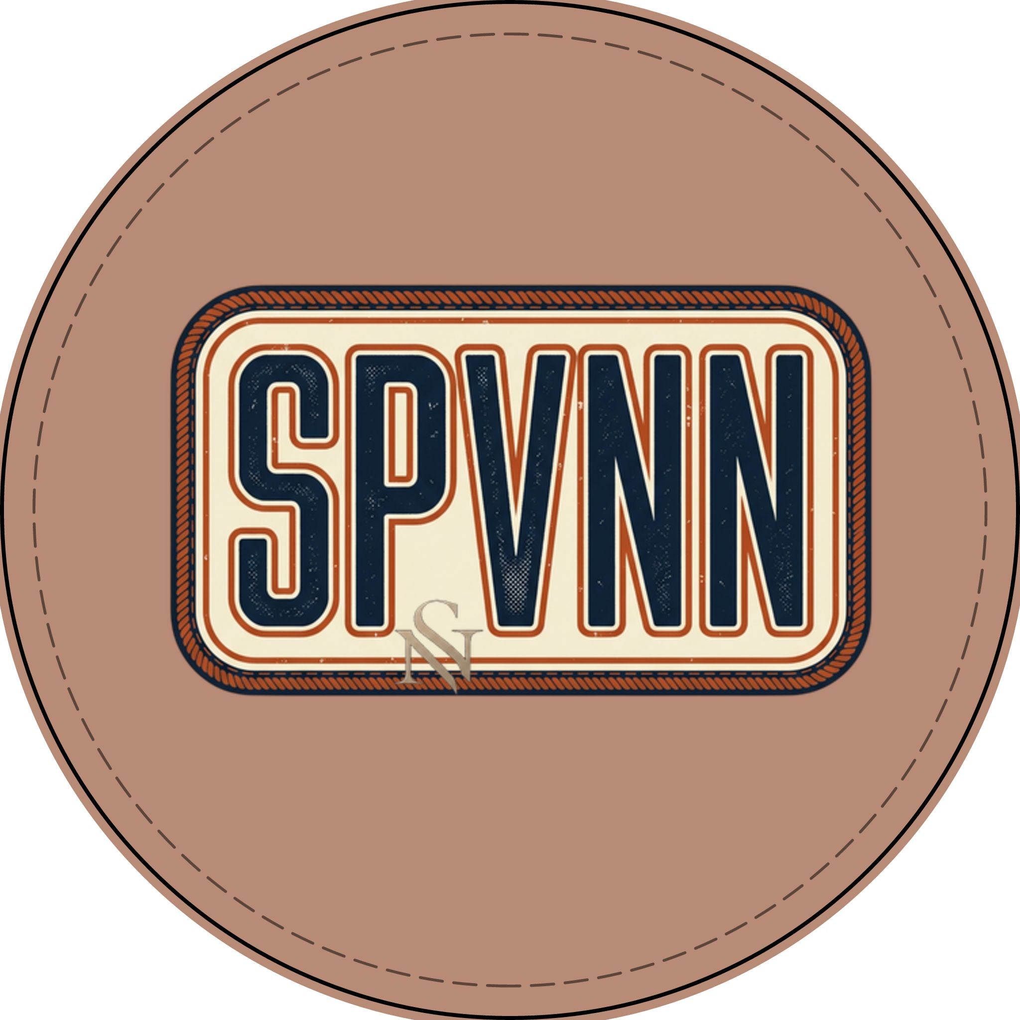 SPVNN Faux Leather Iron-On Patches – Laser Engravable – Hats, Jackets & Bags