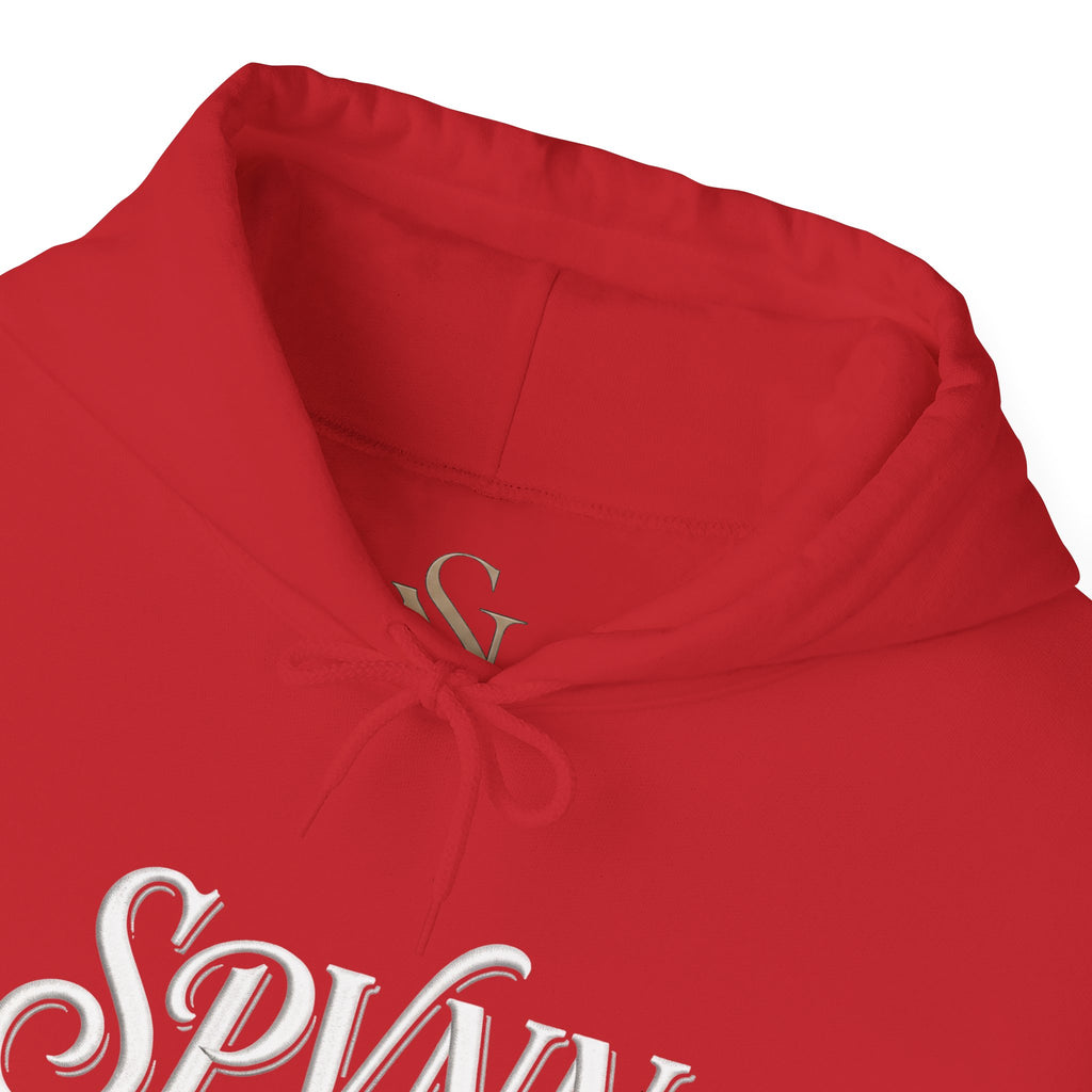 Presence in Motion Hoodie - Minimal Monogram Pullover