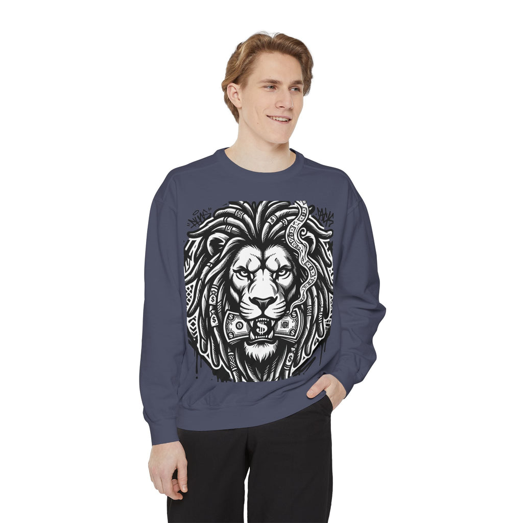 SPVNN Graffiti Lion Crewneck — Built Different Sweatshirt