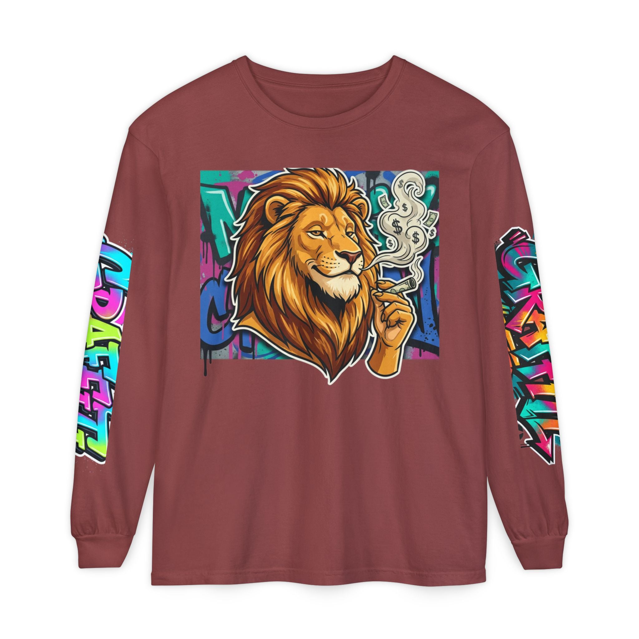 SPVNN Lion Graffiti Long Sleeve — King City Streetwear Tee
