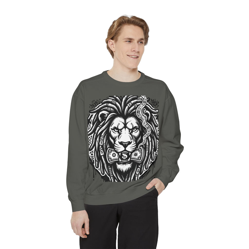 SPVNN Graffiti Lion Crewneck — Built Different Sweatshirt