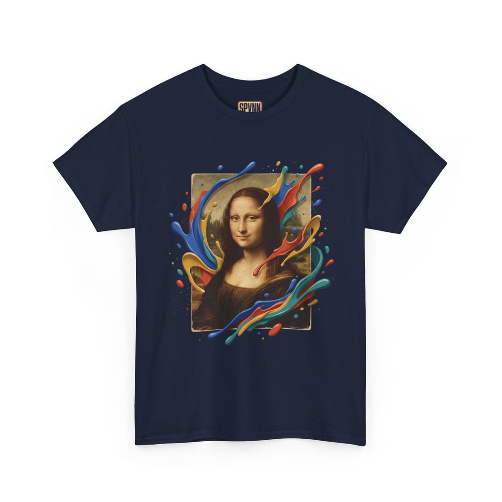 Mona Lisa Splash T‑Shirt — Project Love Graphic Tee