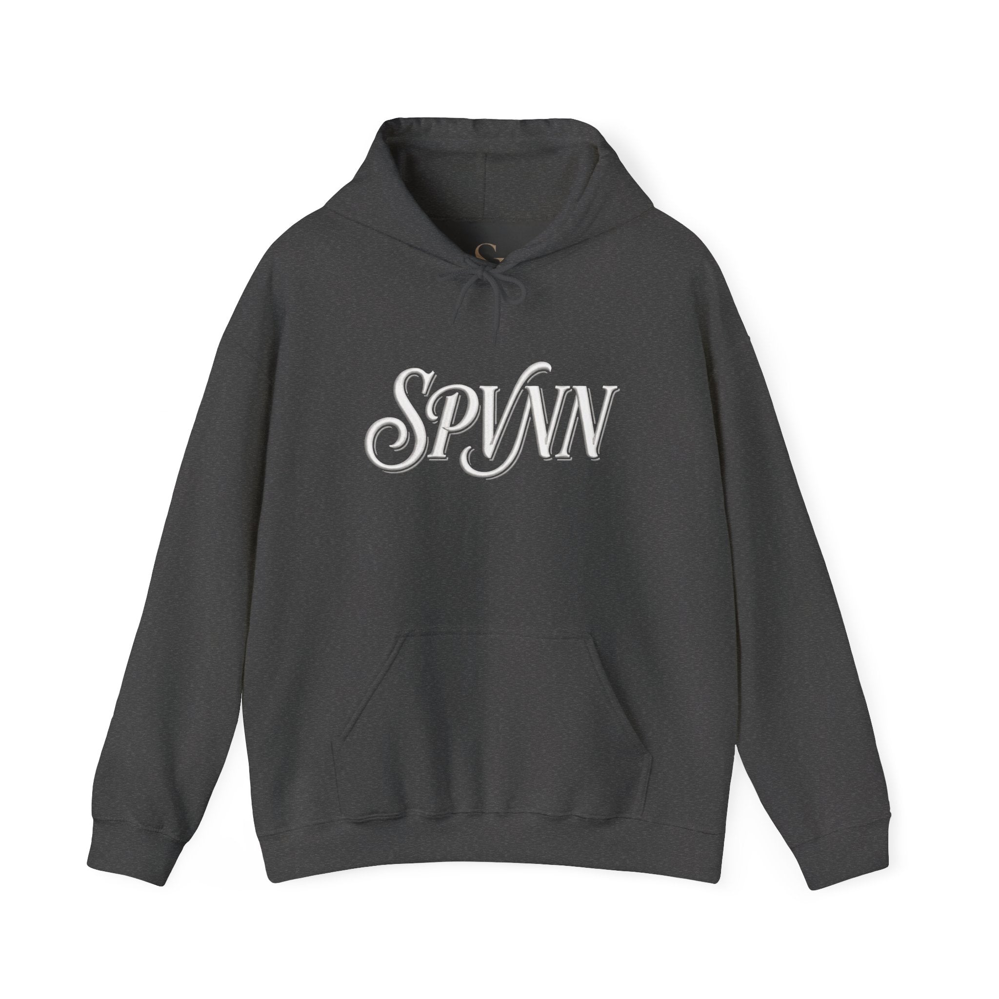 Presence in Motion Hoodie - Minimal Monogram Pullover