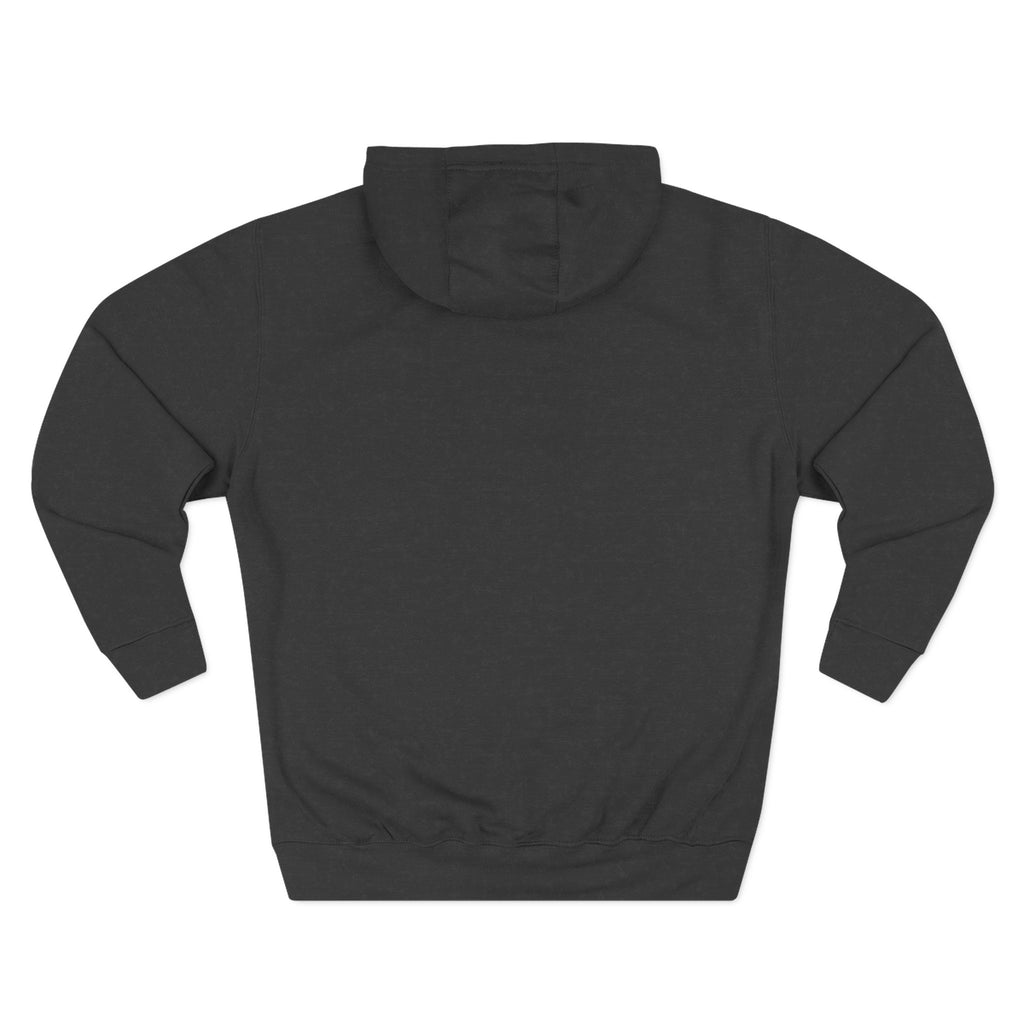 Shark Mini Graphic Hoodie — Tiny Blue Shark Chest Design
