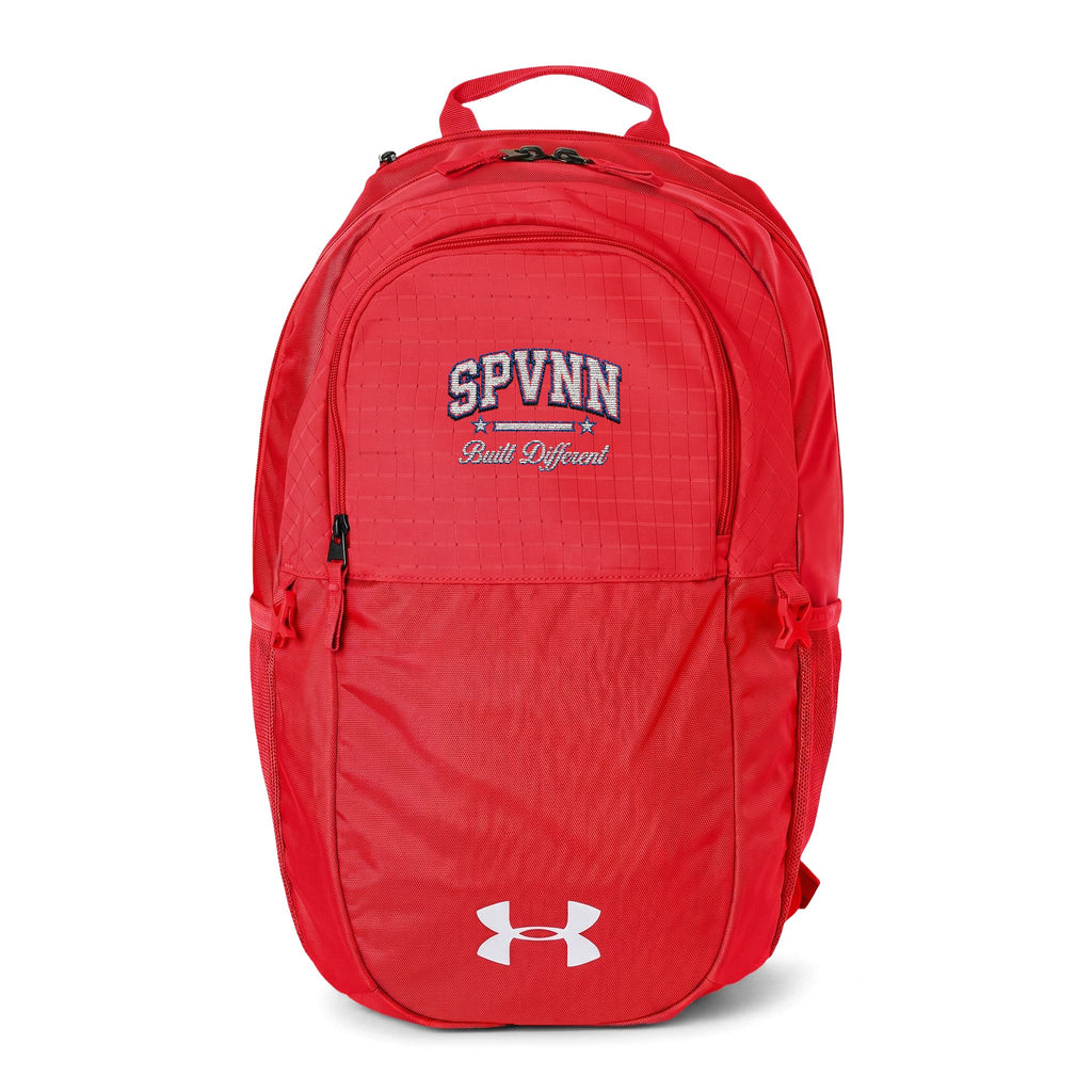Embroidered SPVNN All-Sport Backpack — Durable Under Armour School & Team Bag