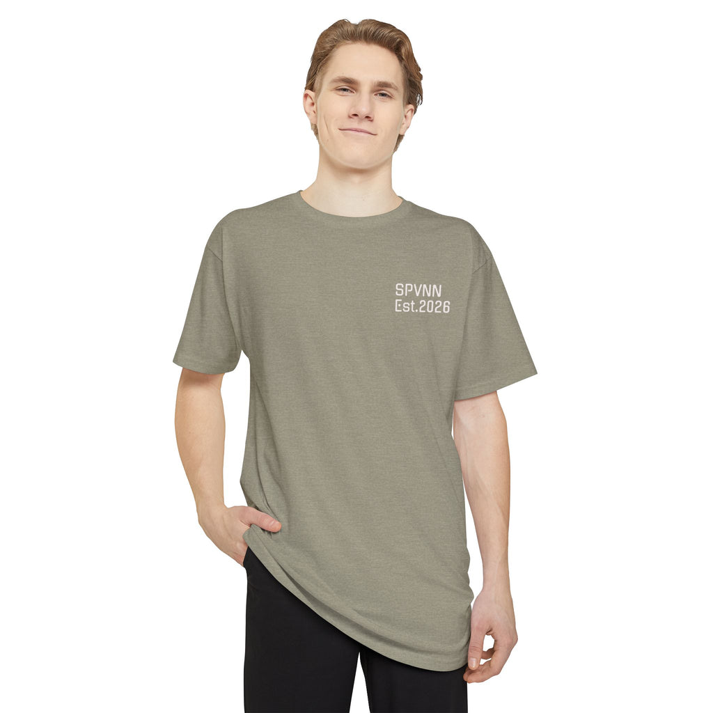 SPVNN Long Body Tee — Built Different Urban Graphic T-Shirt