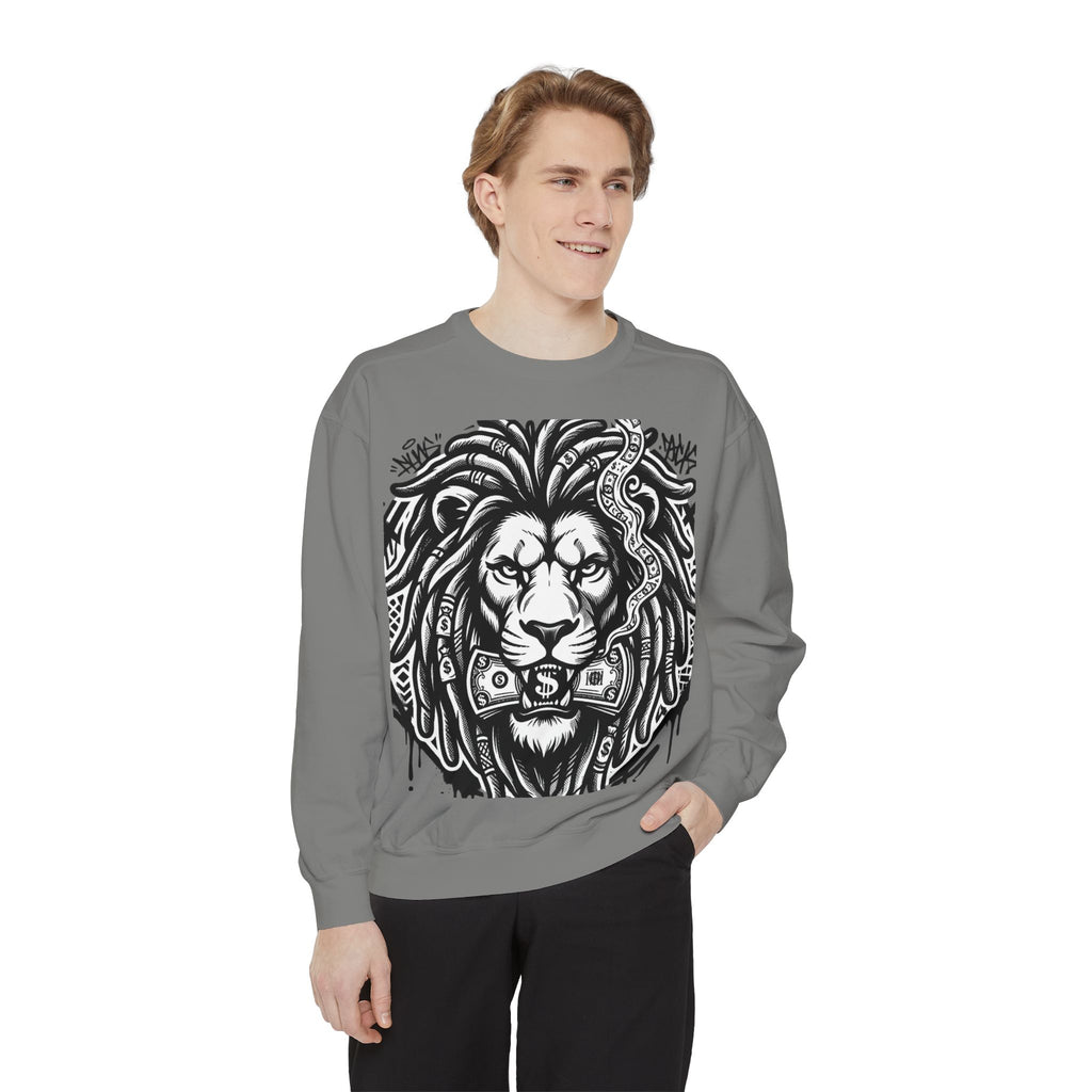 SPVNN Graffiti Lion Crewneck — Built Different Sweatshirt