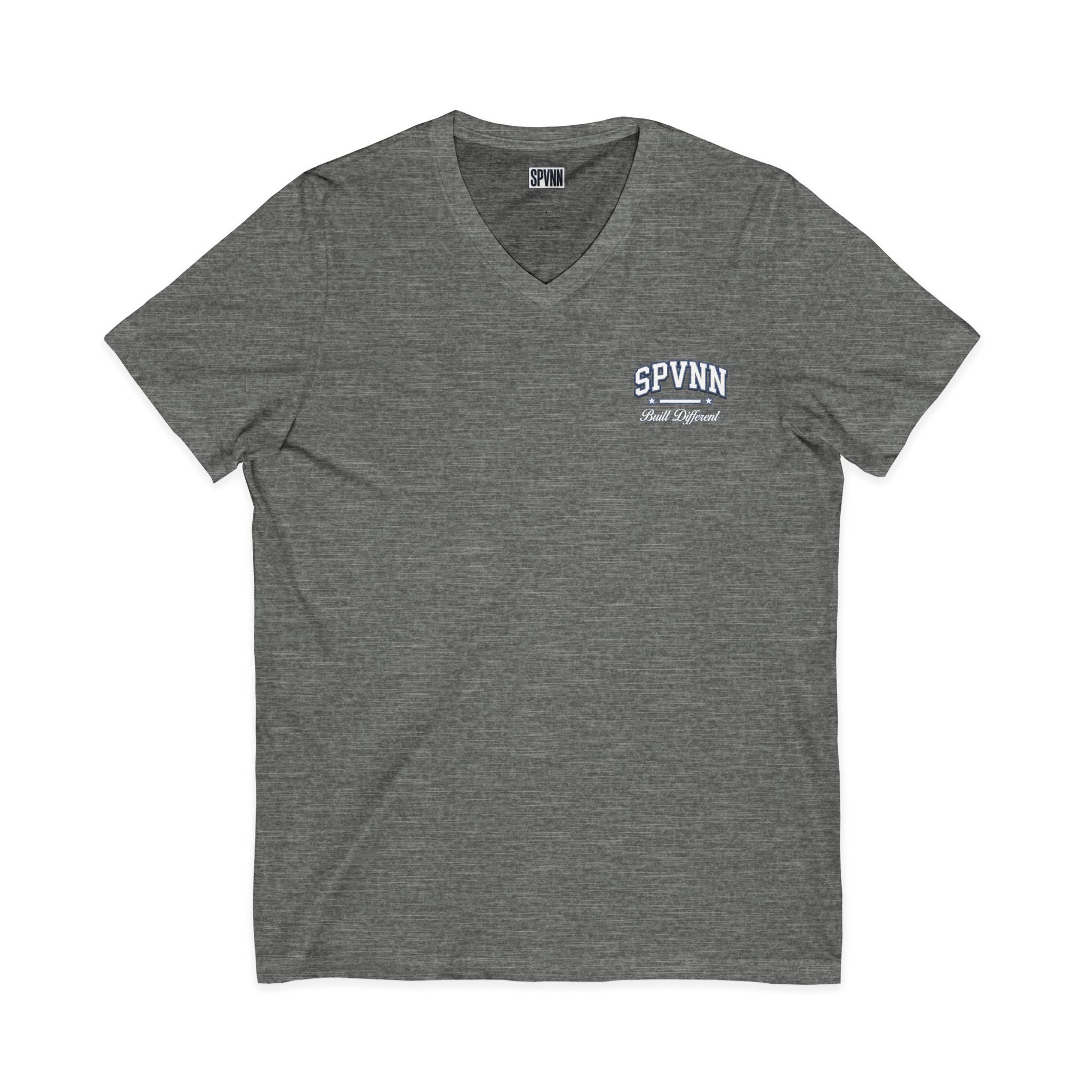 V-Neck Tee - "Self-Made Millionaire" Motivational