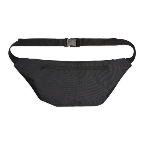 Checkerboard Black Large Fanny Pack