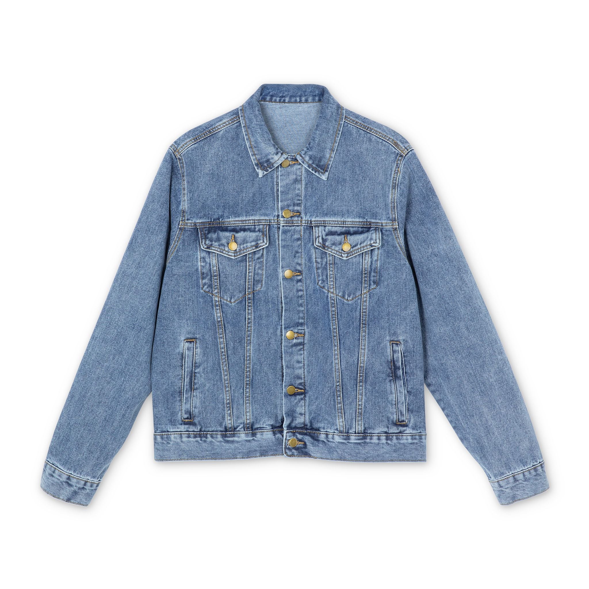 Denim Jacket — Rose & SPVNN Graphic Back Patch