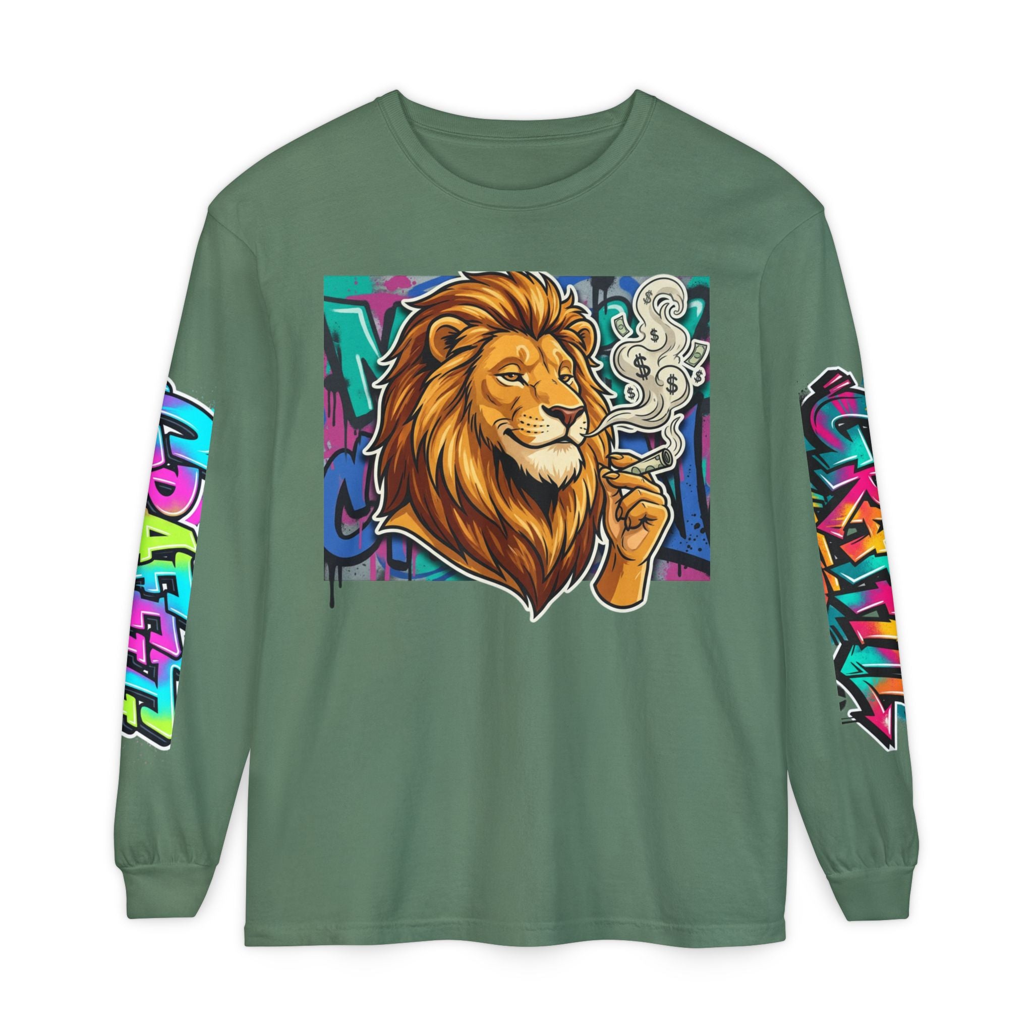 SPVNN Lion Graffiti Long Sleeve — King City Streetwear Tee