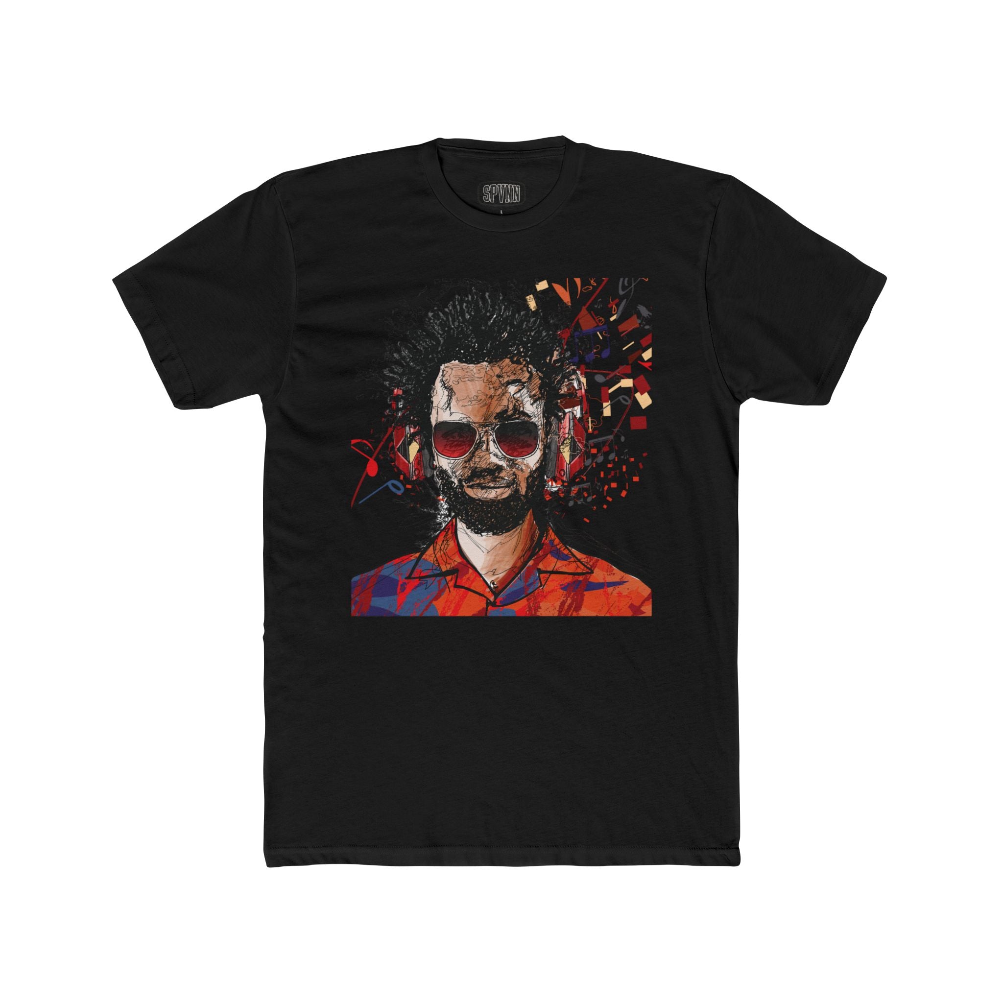 Stay Focused Tee — Retro Graphic Portrait Shirt