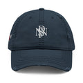 Distressed Embroidered Hat