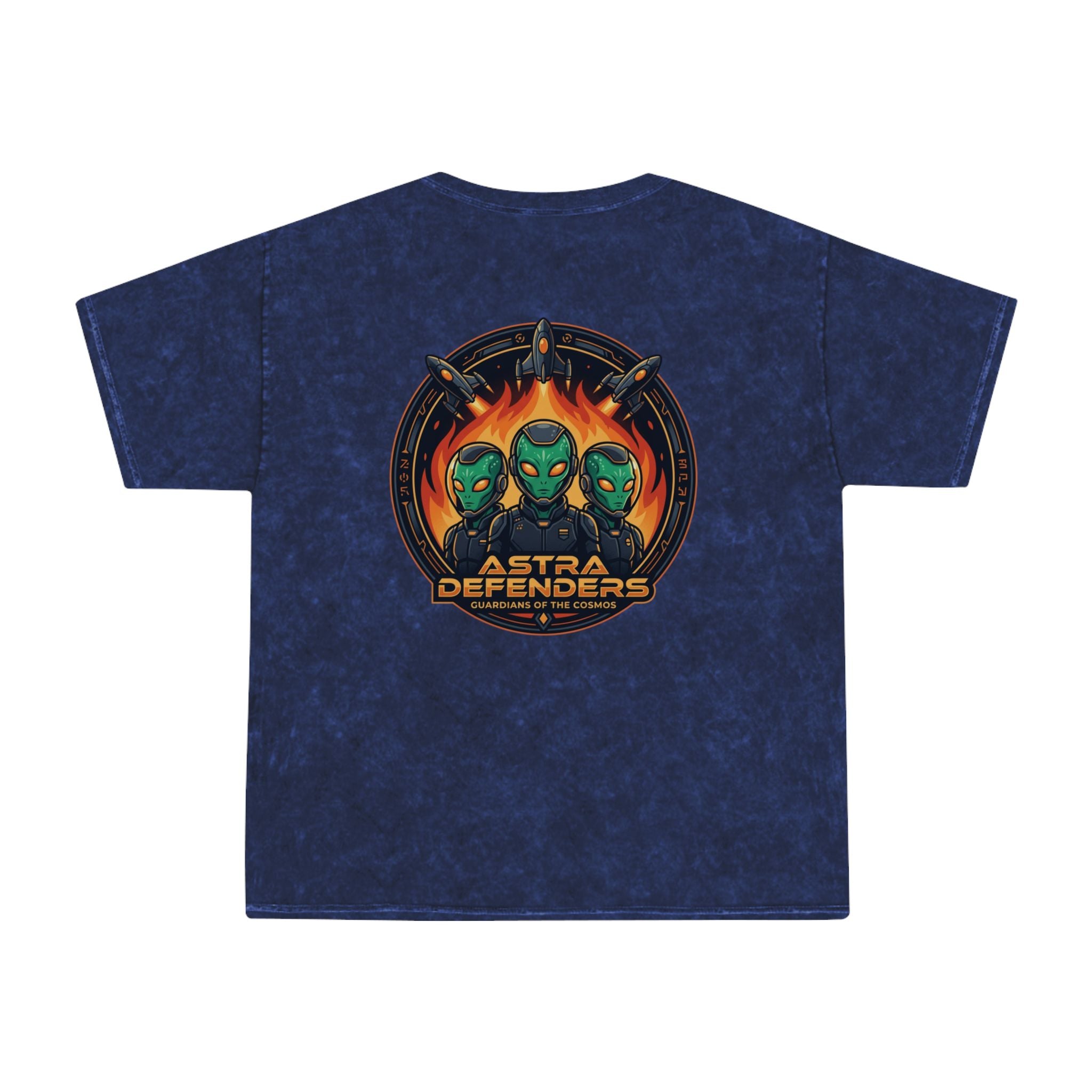 Deep Space Encounter Alien T-Shirt — Astra Defenders Graphic Tee