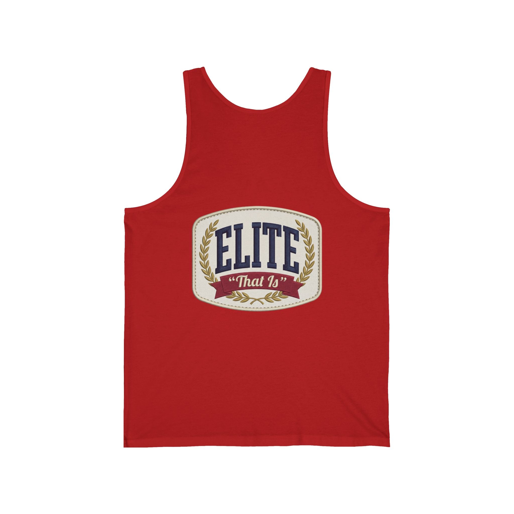 Elite "Built Different" Tank Top — Retro Athletic Graphic Muscle Tank