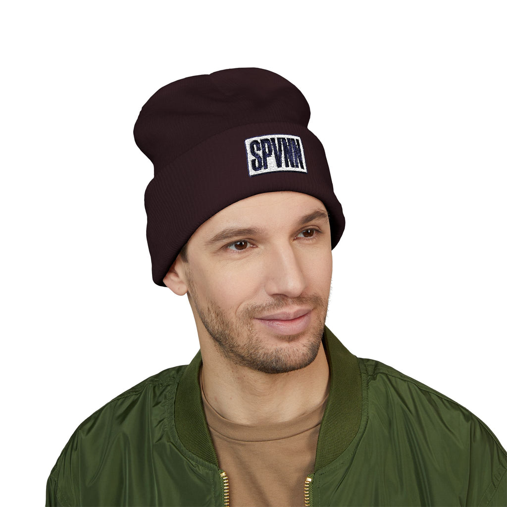 SPVNN Classic Cuffed Beanie — Embroidered Logo Knit Hat
